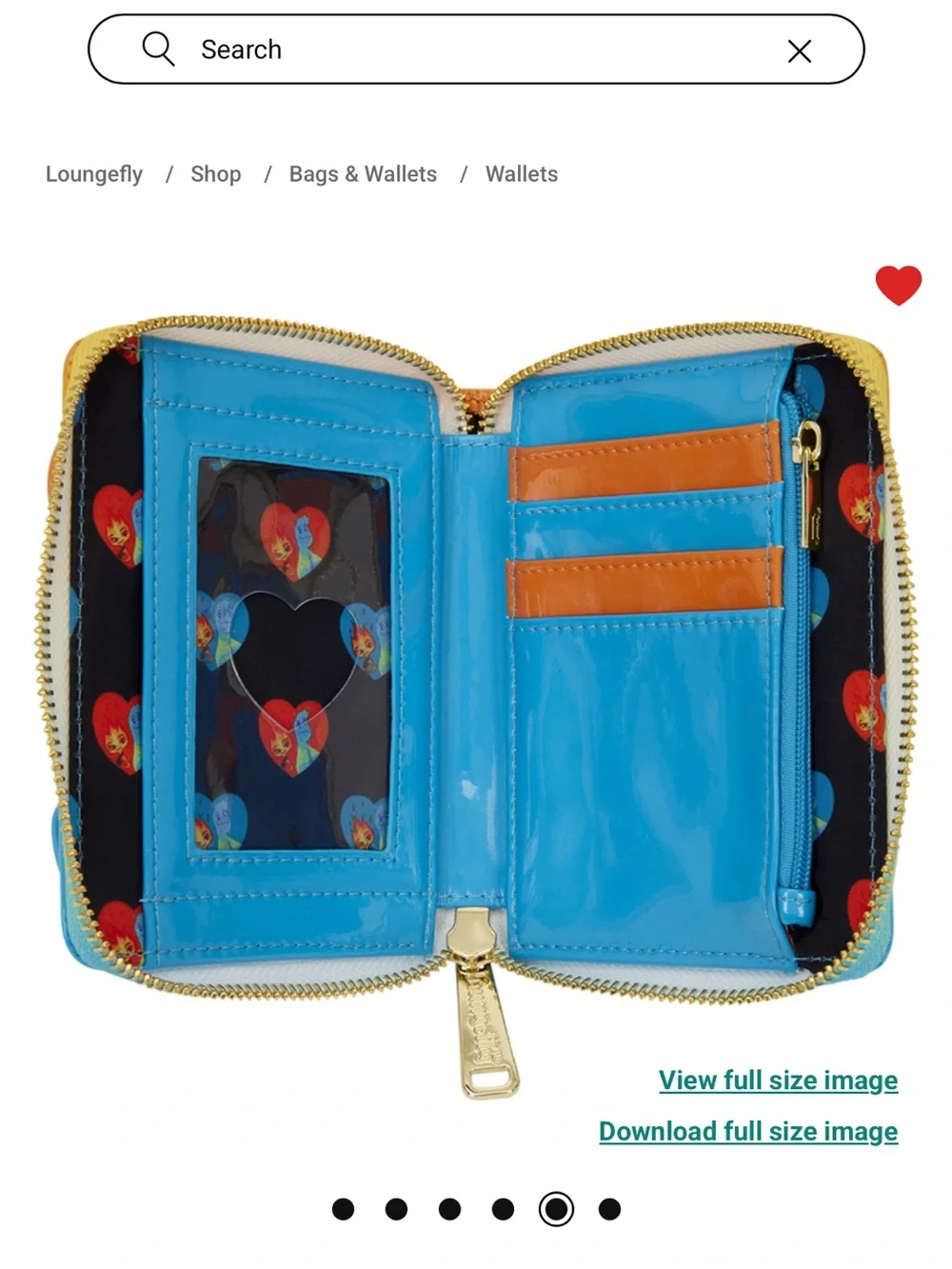 Loungefly Elemental Exclusive Wade & Ember Ombre Mini Backpack & Wallet